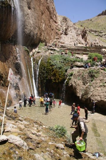 استان ها-اصفهان-آبشار سمیرم