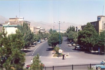 استان ها-همدان-منظر شهری همدان-1380