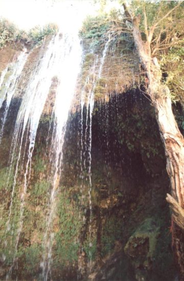 جلفا - آبشار آسیاب خرابه - شهریور 1383