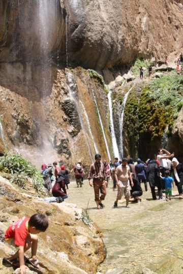استان ها-اصفهان-آبشار سمیرم