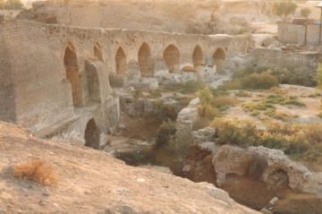 استان ها-خوزستان-شوشتر-پل بند خاکی-1379