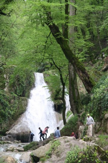 استان ها-گلستان-گالی کش-آبشار روستای لووه