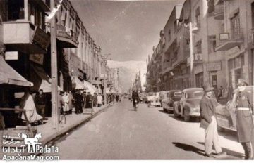 اسناد مصور-میراث مکتوب معماری-خیابان لاله زار-1320