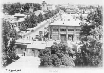 اسناد مصور-میراث مکتوب معماری-خیابان ها و محله های تهران-ناصر خسرو