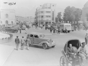 اسناد مصور-میراث مکتوب معماری-خیابان ها و محله های تهران-تهران قدیم